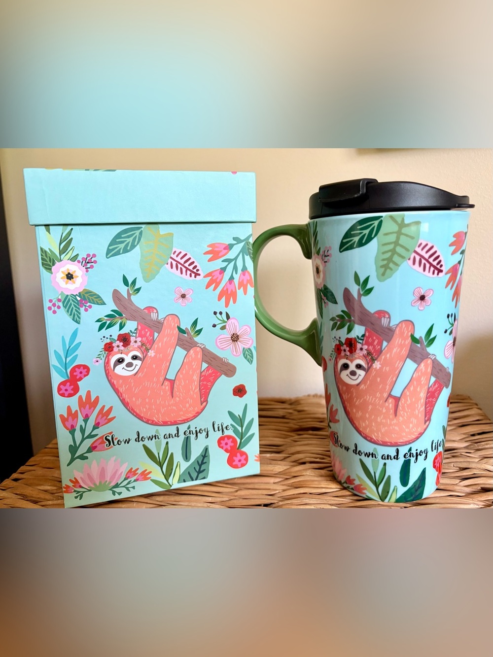Sloth Travel Tumbler - New in Box